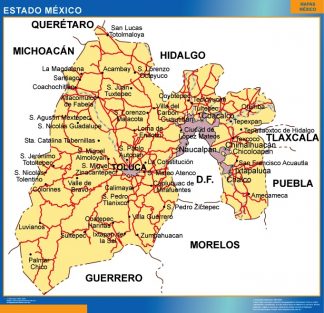 Mapa Estado Mexico